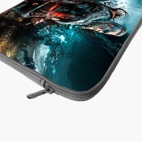 "ASSASSINS CREED - VALHALLA VIKING - RAIDER " -Laptop Sleeves:Bold Modern Design for Every Size