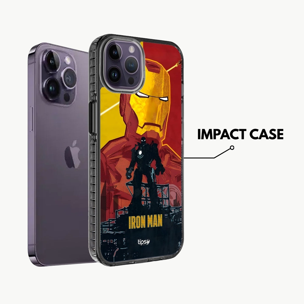 "Ironman - Marvel" -Mobile Covers Shock Resistant, Slim & Stylish Cases