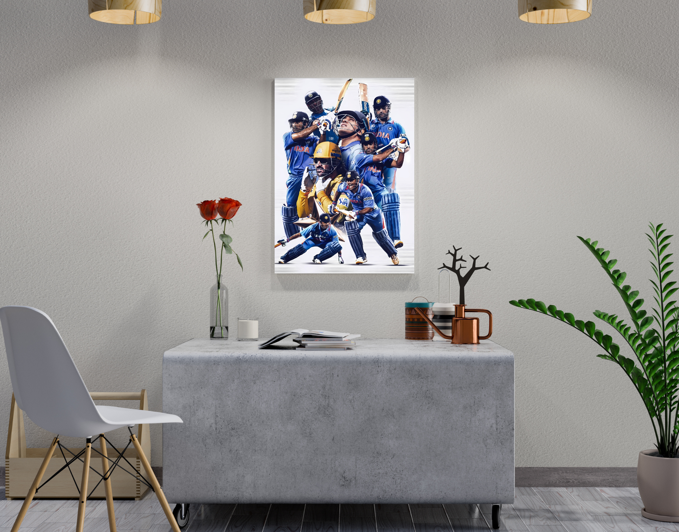 "MSD THE LEGEND"- Shiny & Sturdy Metallic Poster Art That Pops & Sticks