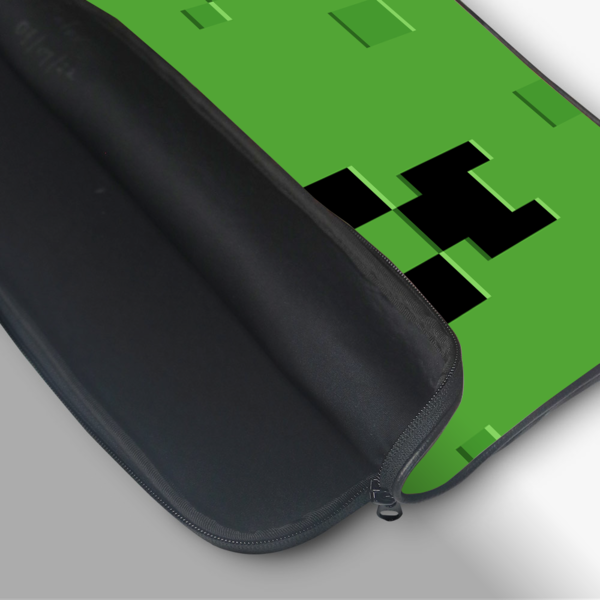 "MINECRAFT CREEPER" -Laptop Sleeves:Bold Modern Design for Every Size