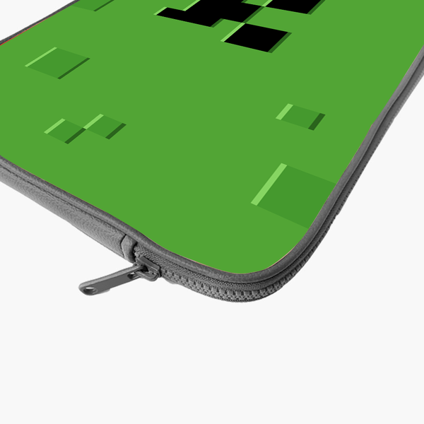 "MINECRAFT CREEPER" -Laptop Sleeves:Bold Modern Design for Every Size