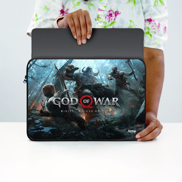 "GOD OF WAR - DIGITAL DELUXE EDITION" -Laptop Sleeves:Bold Modern Design for Every Size