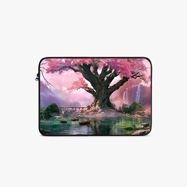 " SURREAL CHERRY" -Laptop Sleeves:Bold Modern Design for Every Size