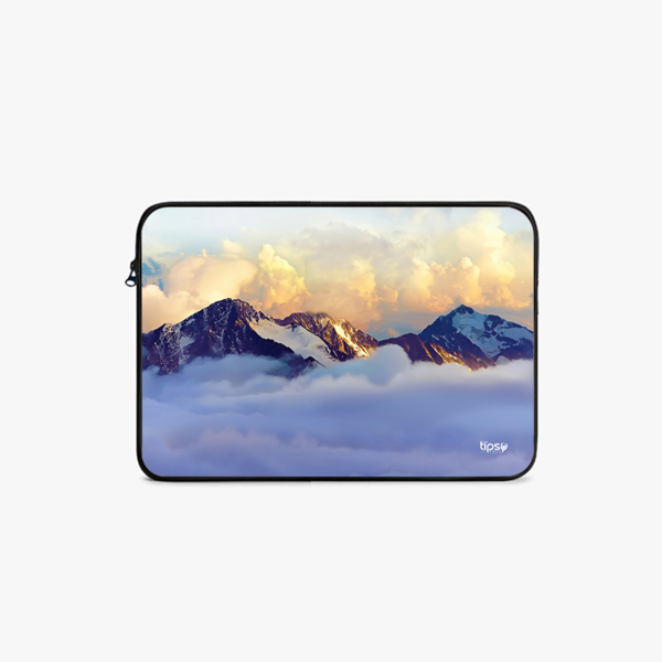 "ALPS SNOW MOUNTAIN" -Laptop Sleeves:Bold Modern Design for Every Size