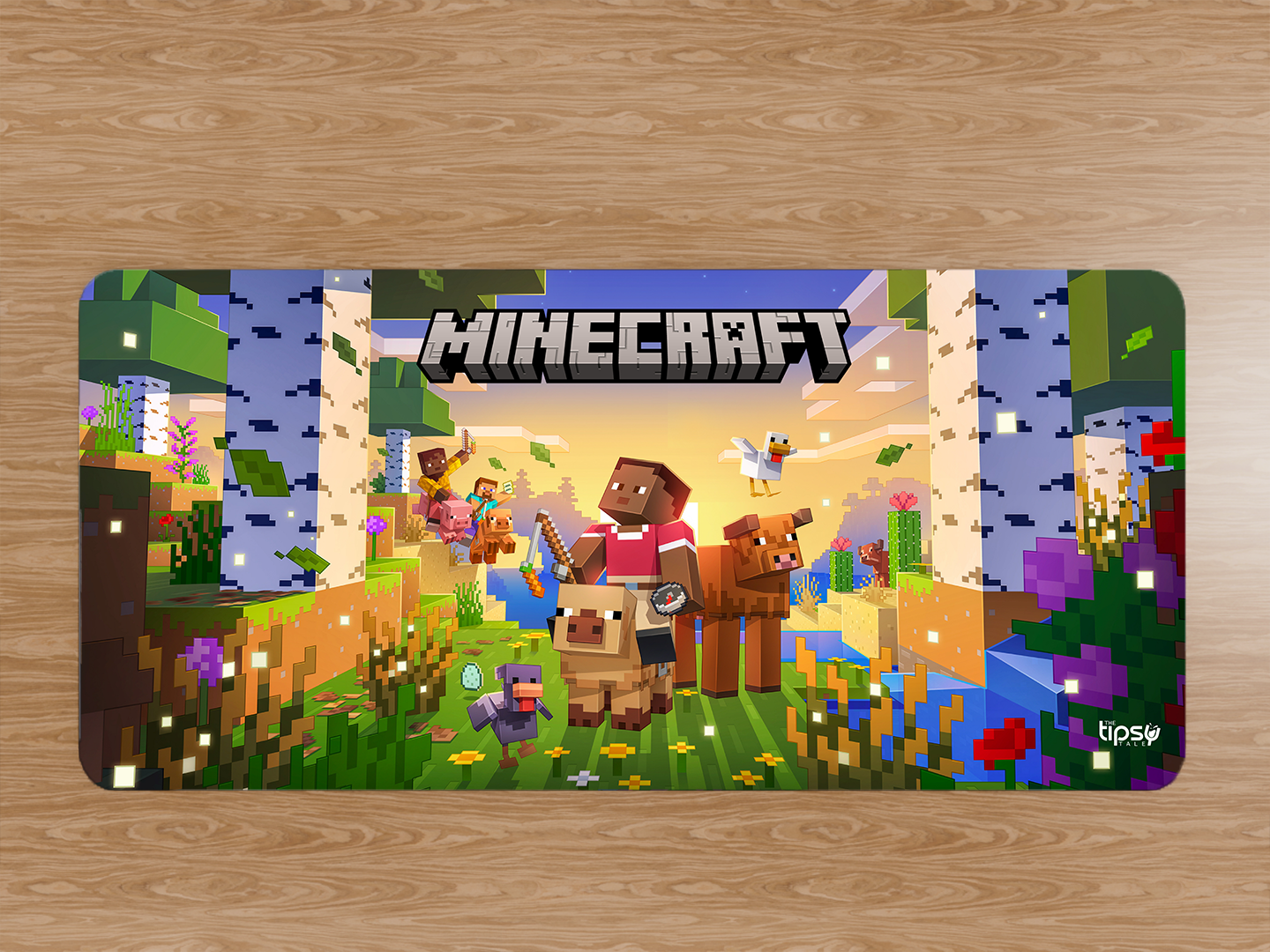 "MINECRAFT: SANDBOX GAME" Gaming Mousepad- Elevate Your Gaming Experience