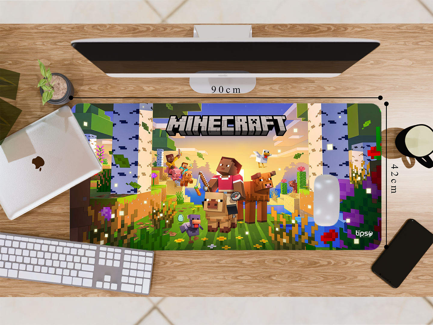 "MINECRAFT: SANDBOX GAME" Gaming Mousepad- Elevate Your Gaming Experience