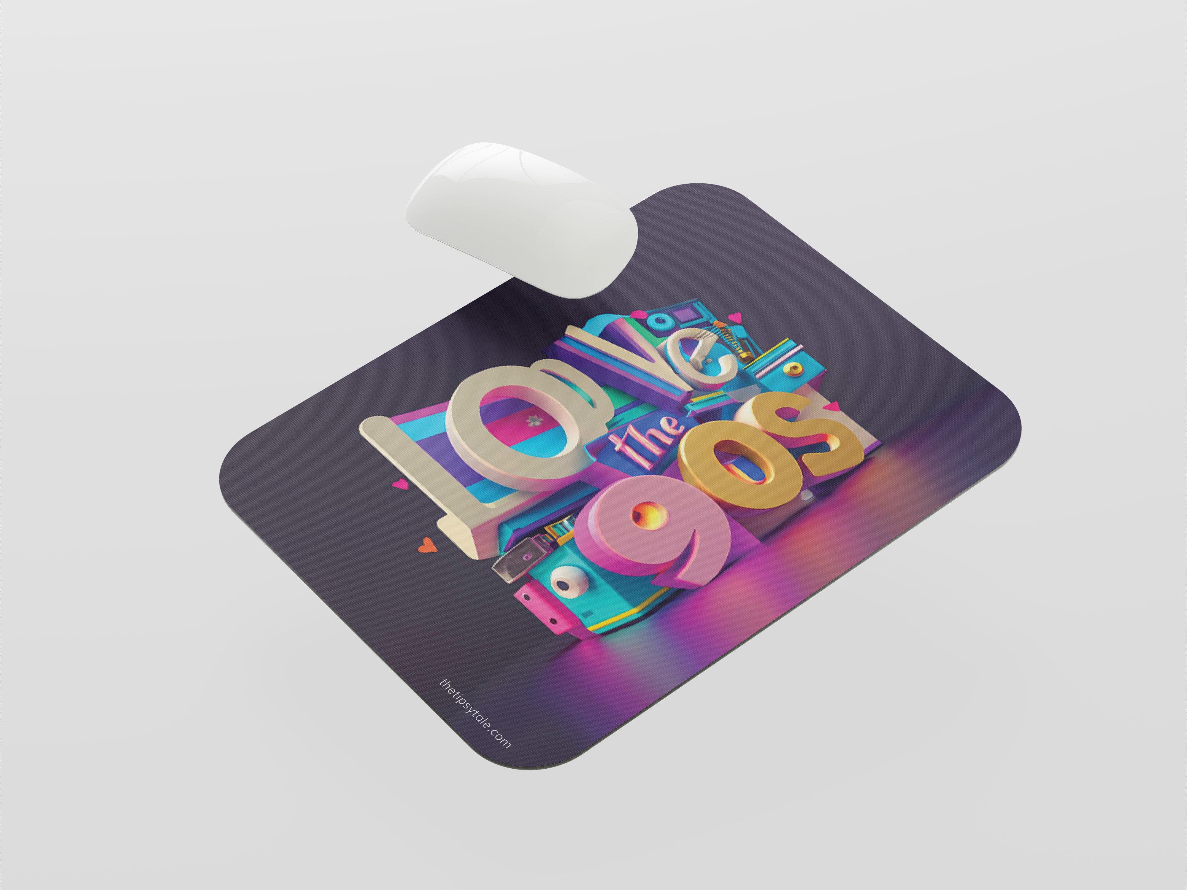 90's ka Retro Vibe never go's out of trend :Retro MousePad