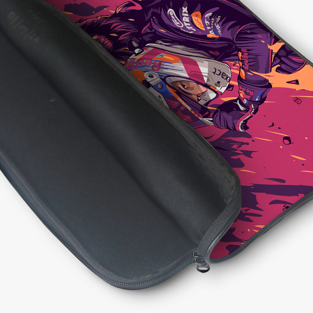 "MAX VERSTAPPEN ILLUSTRATED EDITION" Laptop Sleeves:Bold Modern Design for Every Size