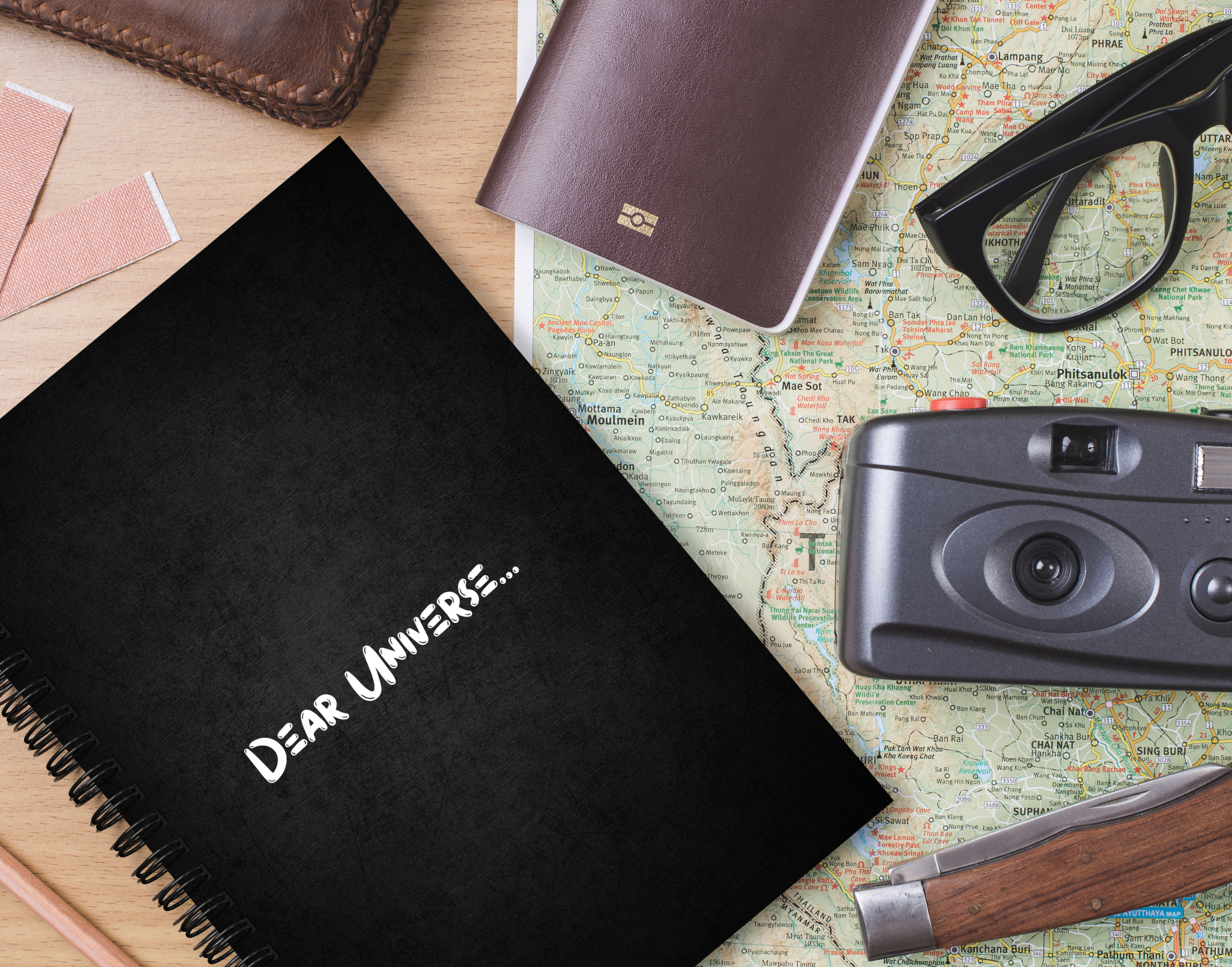 "DEAR UNIVERSE" Elegant & Inspiring Diary for Daily Reflection