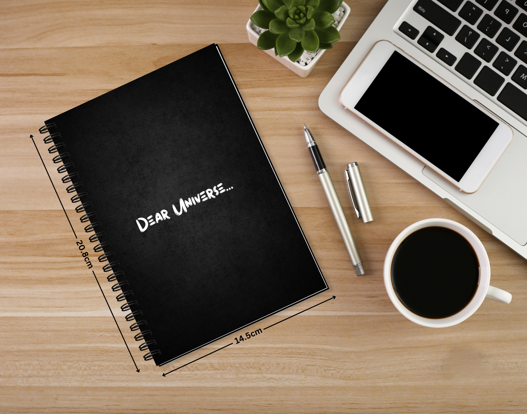 "DEAR UNIVERSE" Elegant & Inspiring Diary for Daily Reflection