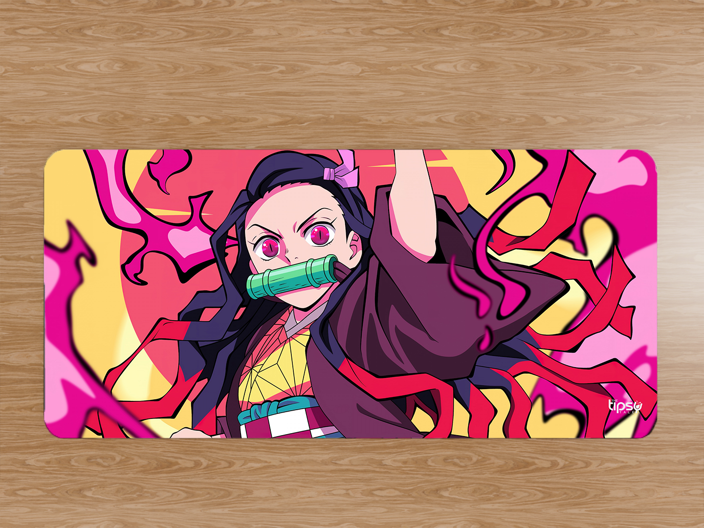 "NEZUKO KAMADO: DEMON SLAYER ANIME " Gaming Mousepad- Elevate Your Gaming Experience