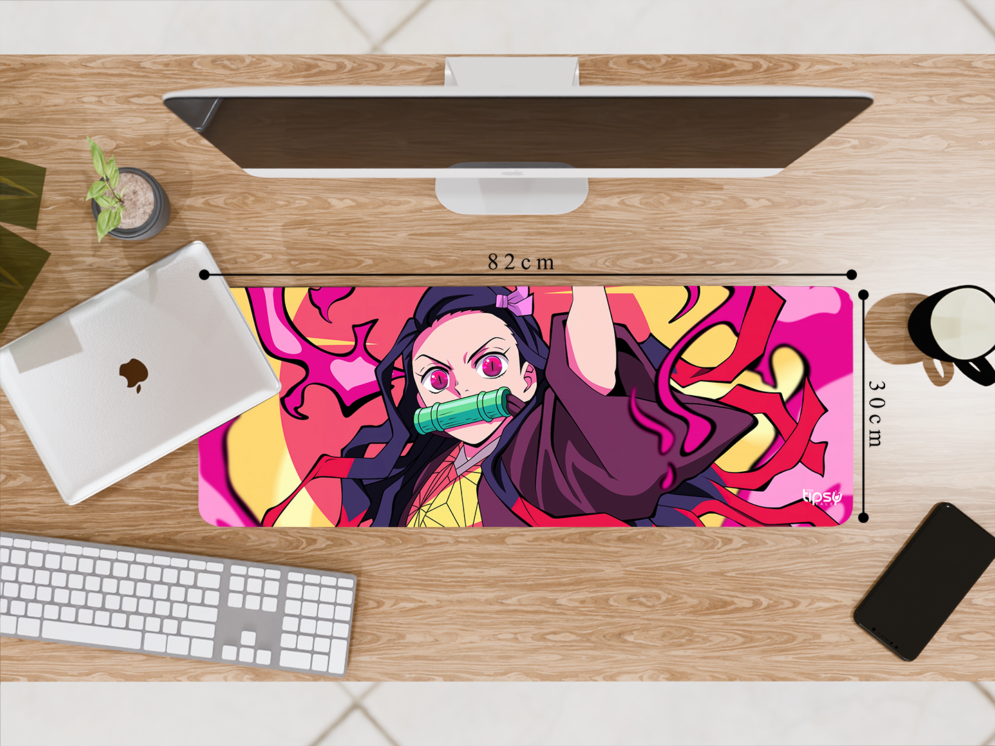 "NEZUKO KAMADO: DEMON SLAYER ANIME " Gaming Mousepad- Elevate Your Gaming Experience