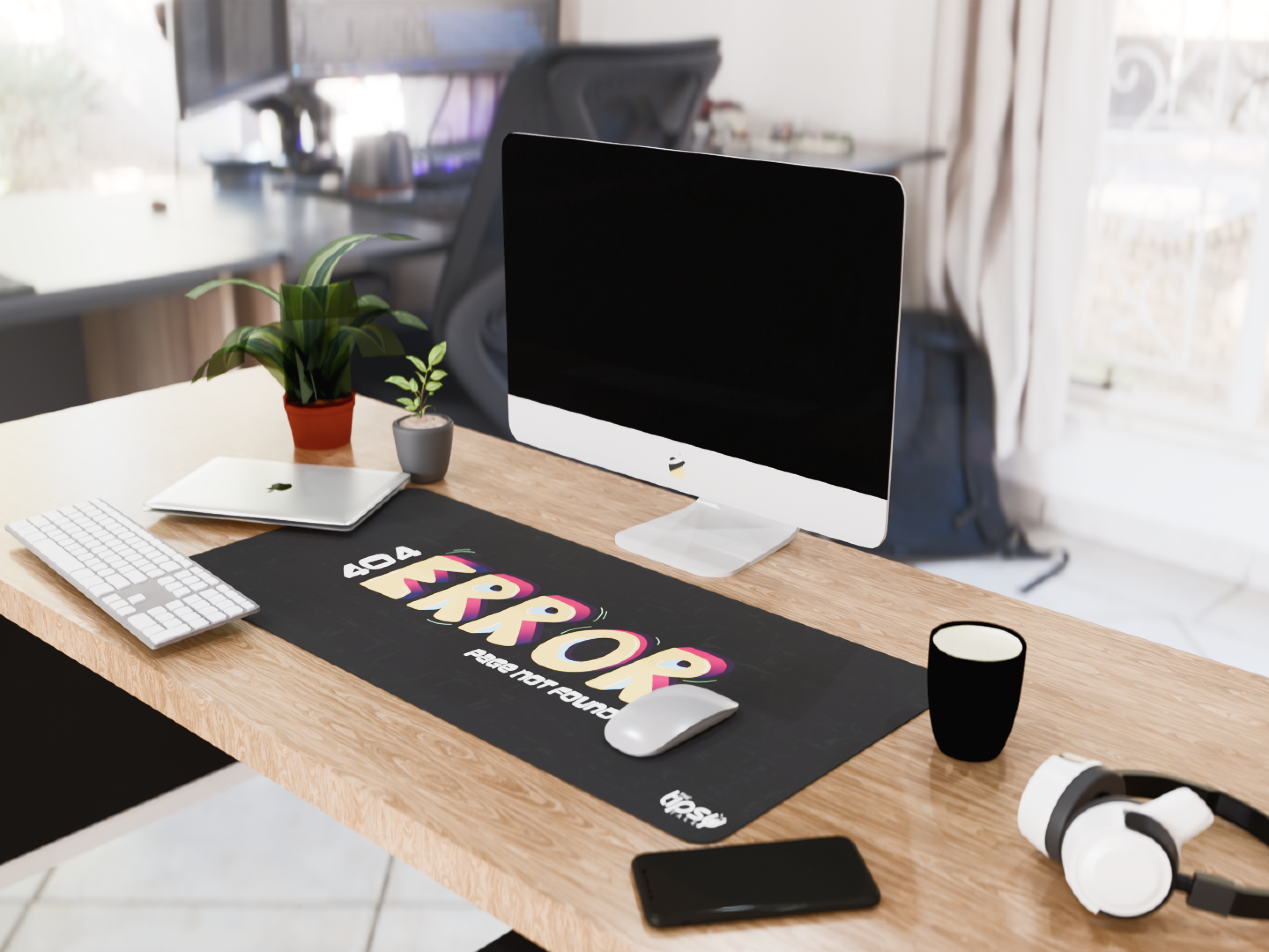 "404 Error" Gaming Mousepad Elevate Your Gaming Experience