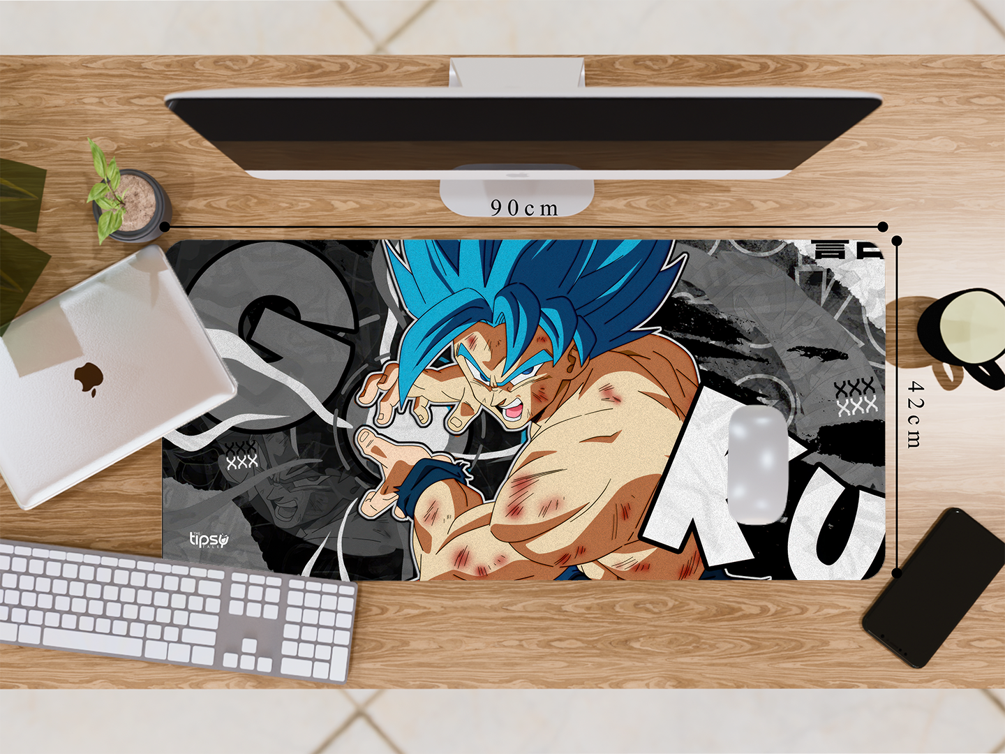 "GOKU : DRAGON BALLZ ANIME" Gaming Mousepad- Elevate Your Gaming Experience