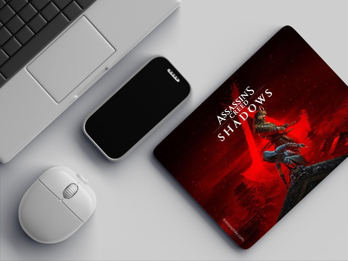 "ASSASSIN'S CREED SHADOW - NAOE" Mousepad Enhance Your Workspace with Style