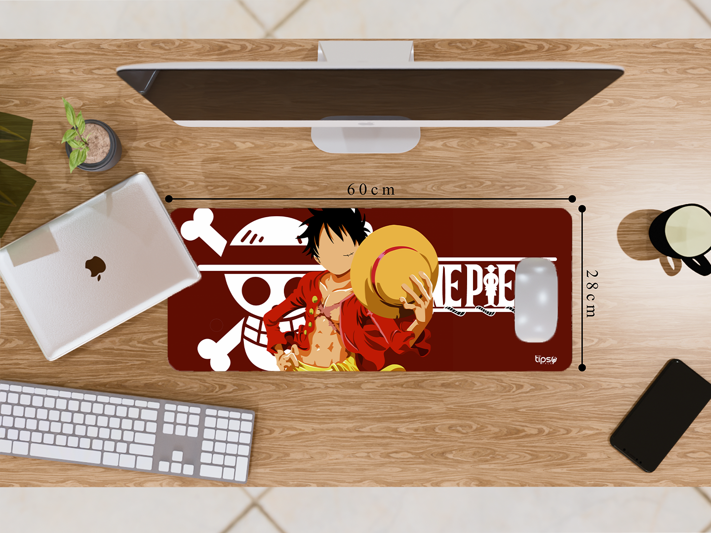 "ONE PIECE: MONKEY D LUFFY" Gaming Mousepad- Elevate Your Gaming Experience
