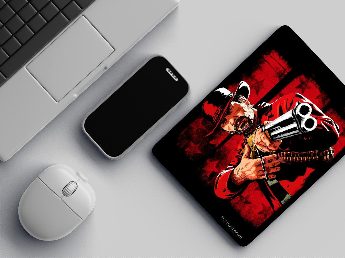 "RED DEAD REDEMPTION 2" Mousepad Enhance Your Workspace with Style