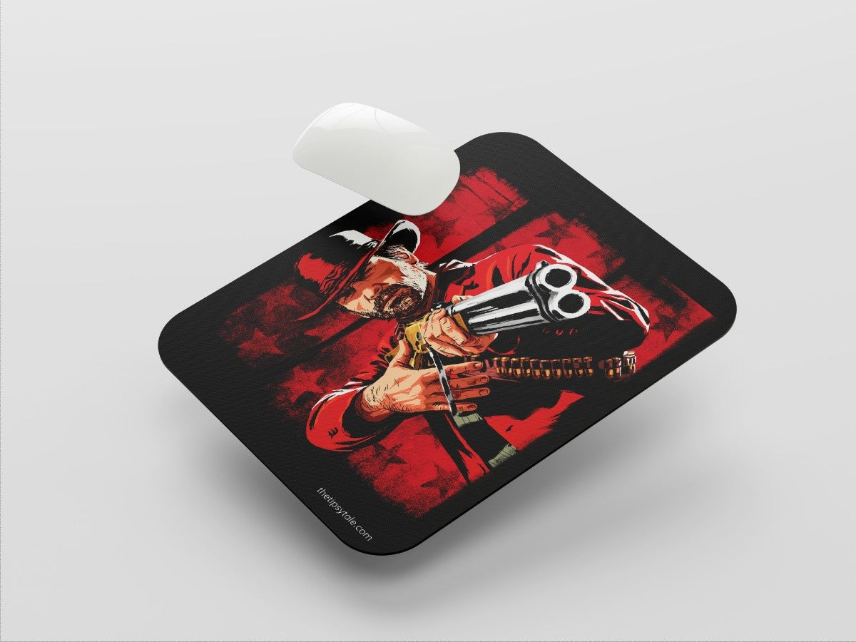 "RED DEAD REDEMPTION 2" Mousepad Enhance Your Workspace with Style