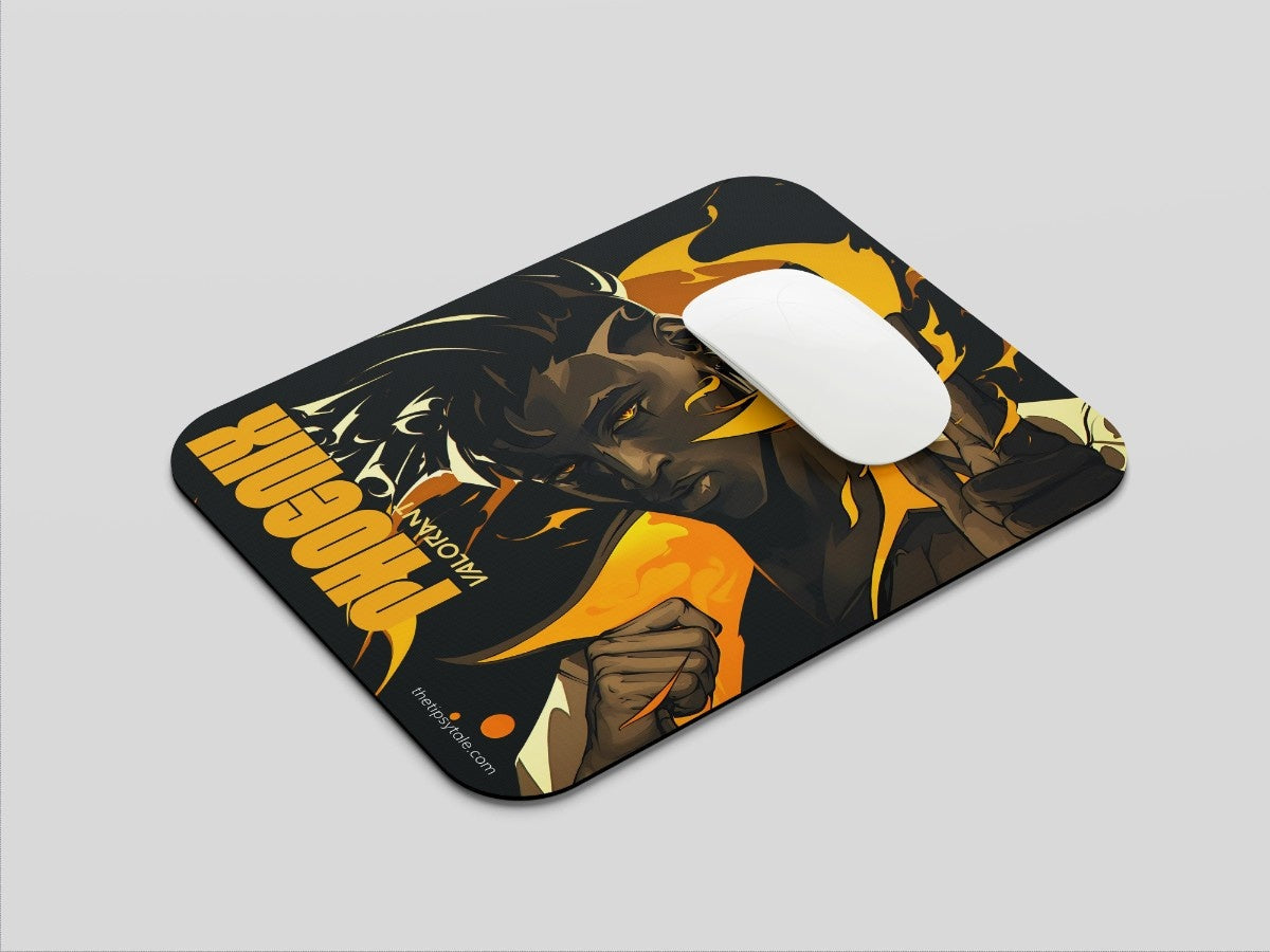 "PHOENIX- VALORANT" Mousepad Enhance Your Workspace with Style