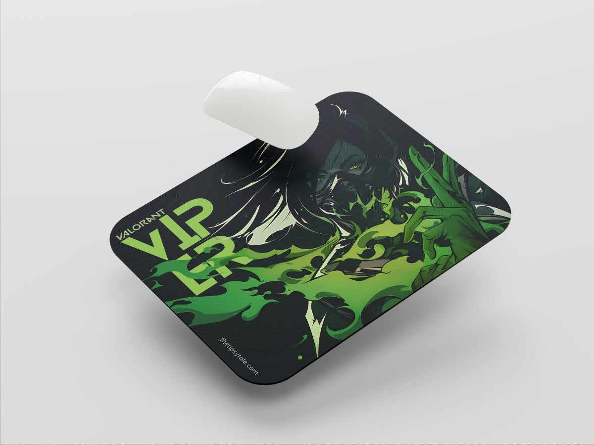 "VIPER- VALORANT" Mousepad Enhance Your Workspace with Style