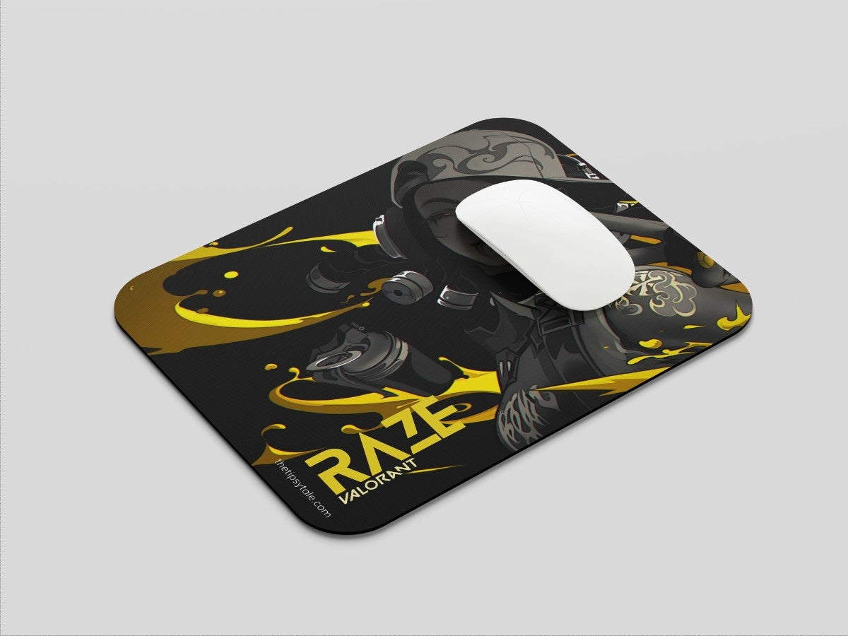 "RAZE- VALORANT" Mousepad Enhance Your Workspace with Style