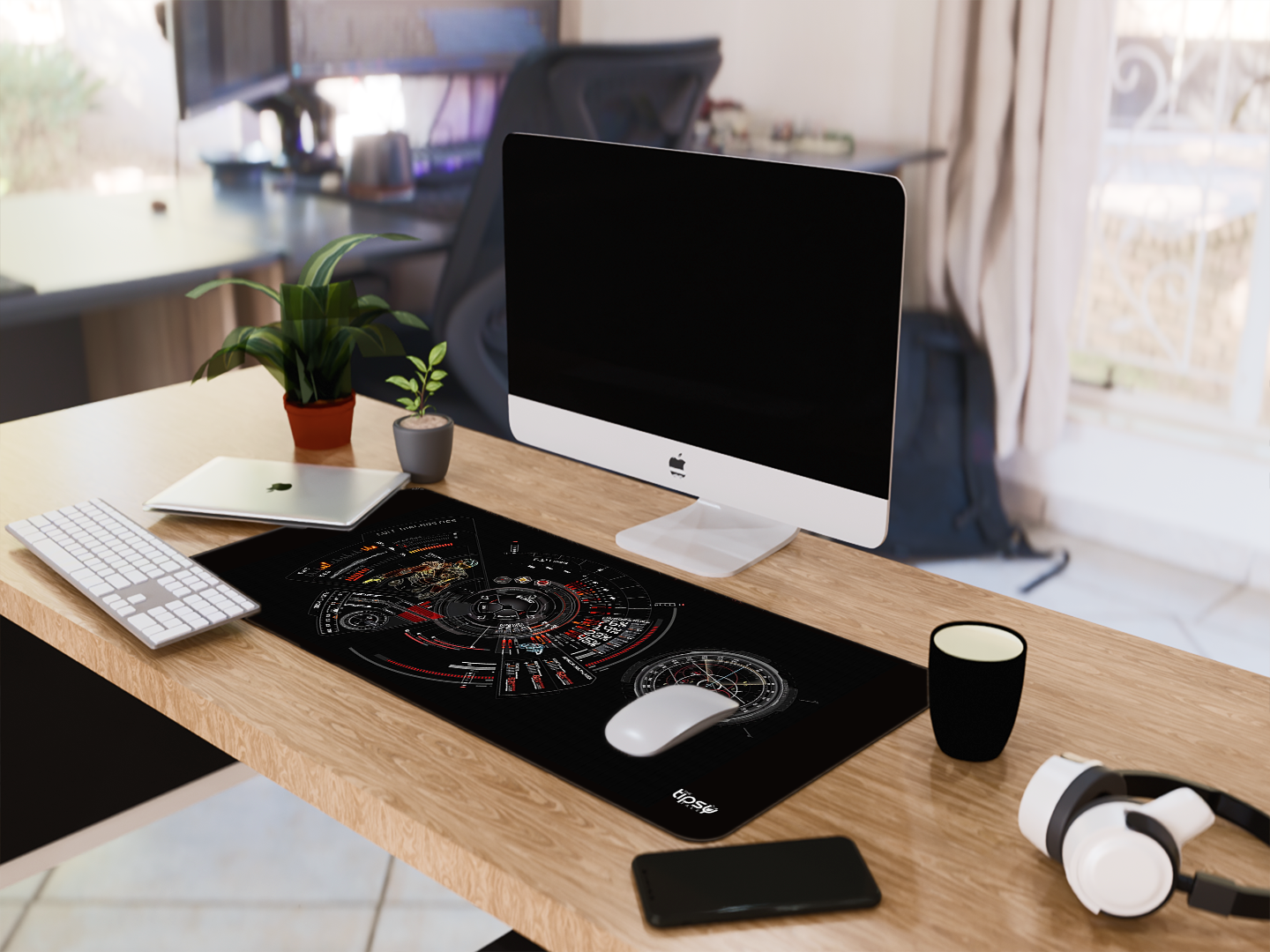 "IRON MAN: RDJ" Gaming Mousepad- Elevate Your Gaming Experience