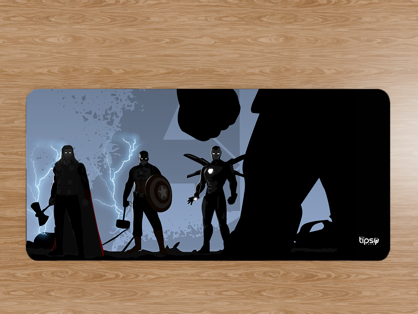 "END GAME : AVENGERS" Gaming Mousepad- Elevate Your Gaming Experience