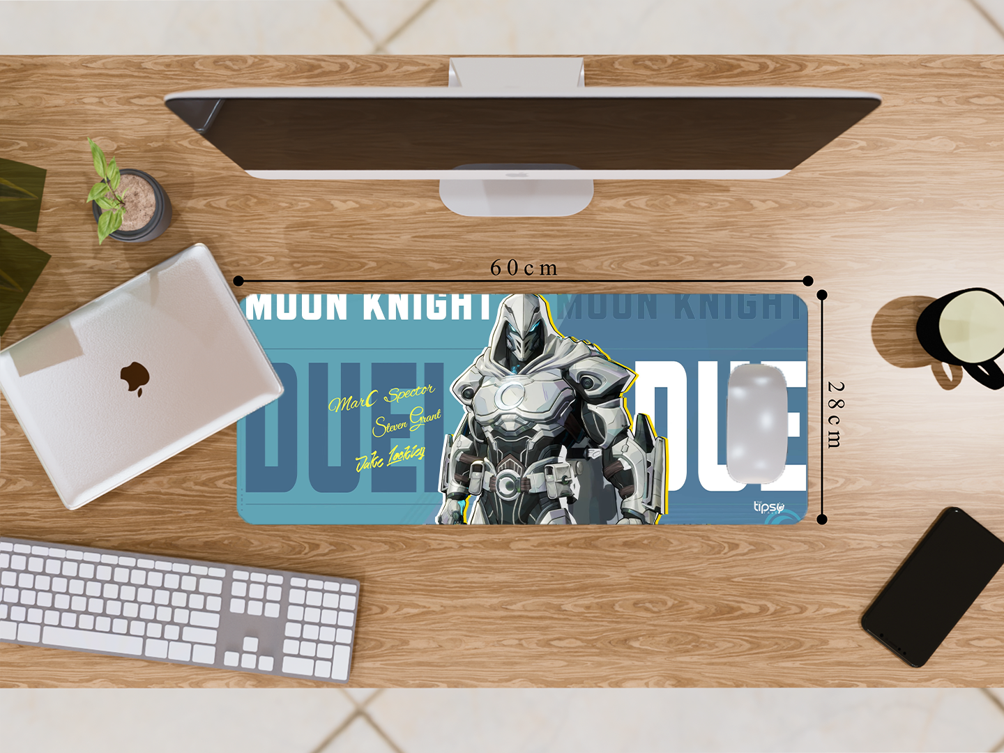 "MOON KNIGHT: MARC SPECTOR" Gaming Mousepad- Elevate Your Gaming Experience