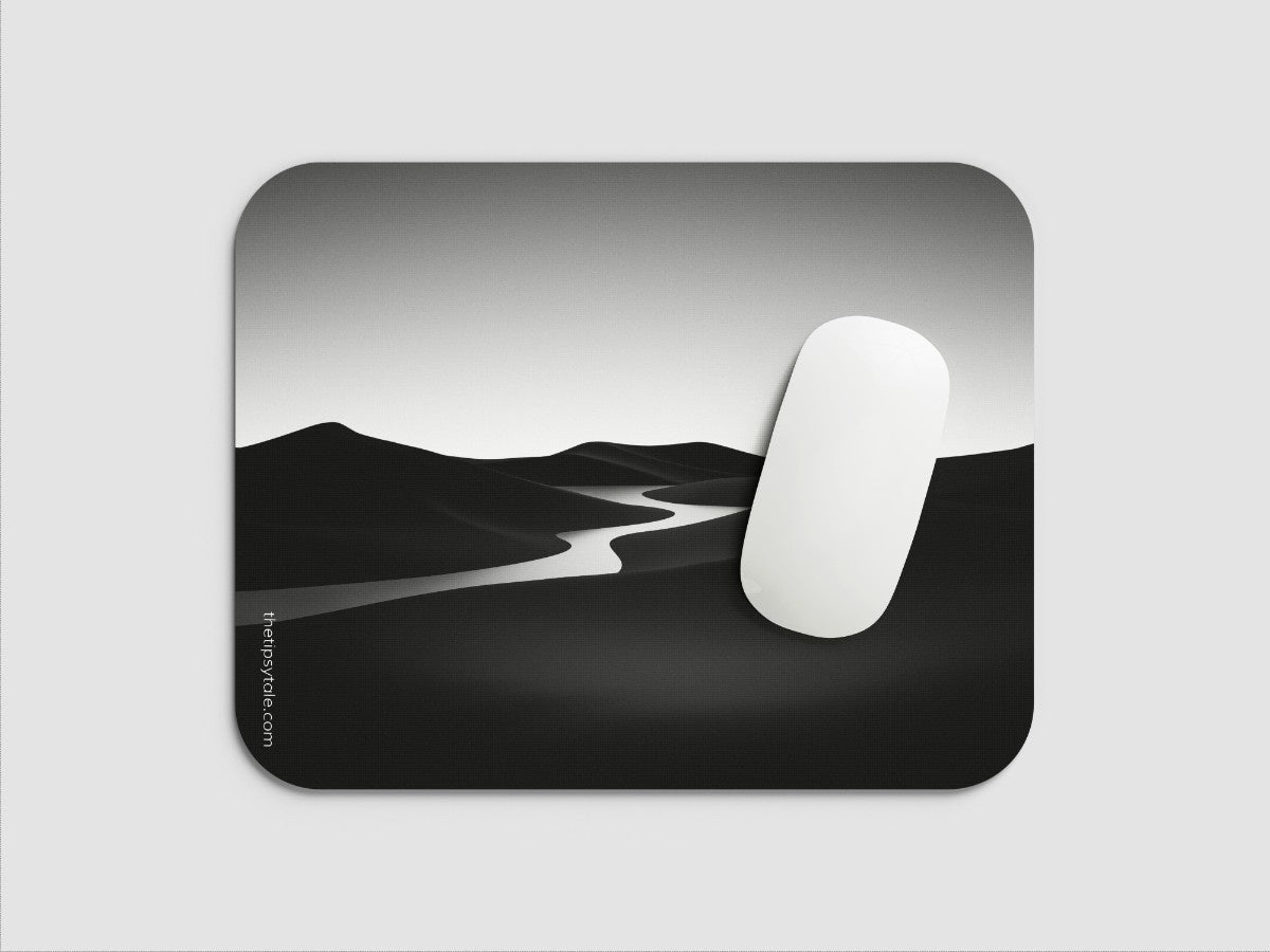 "DARK MOUNTAIN VIEW" Mousepad Enhance Your Workspace with Style