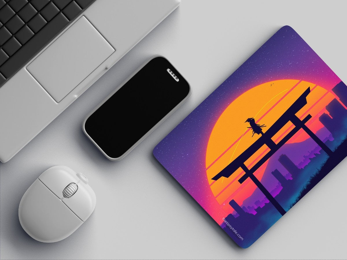 "SAMURAI TORII GATE" Mousepad Enhance Your Workspace with Style