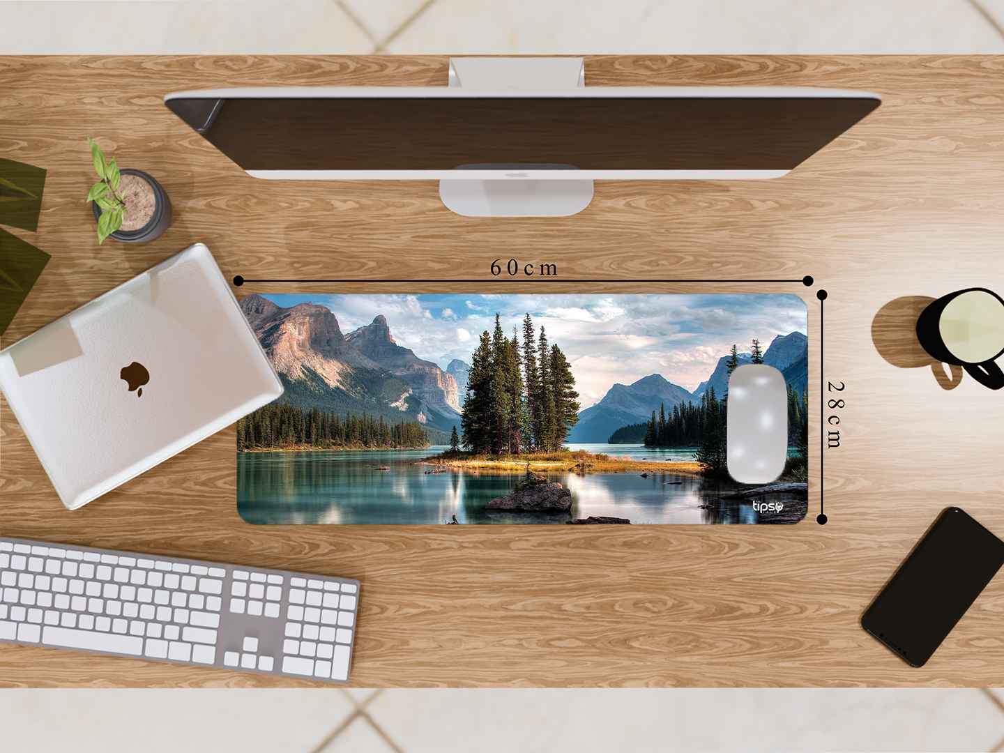 "BEAUTY CREATED BY GOD" Gaming Mousepad- Elevate Your Gaming Experience