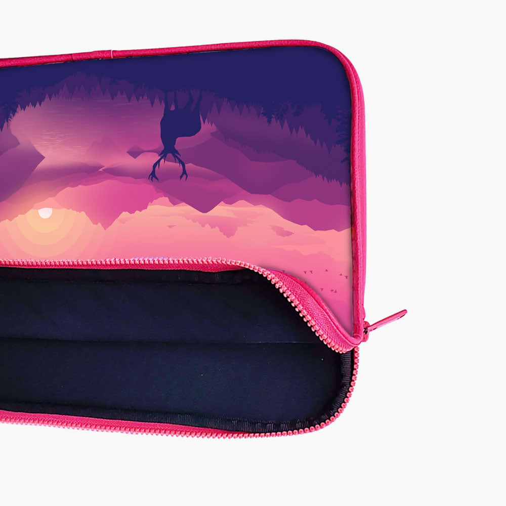 "NATURE CALLING DEER " Laptop Sleeves: Bold Modern Design for Every Size