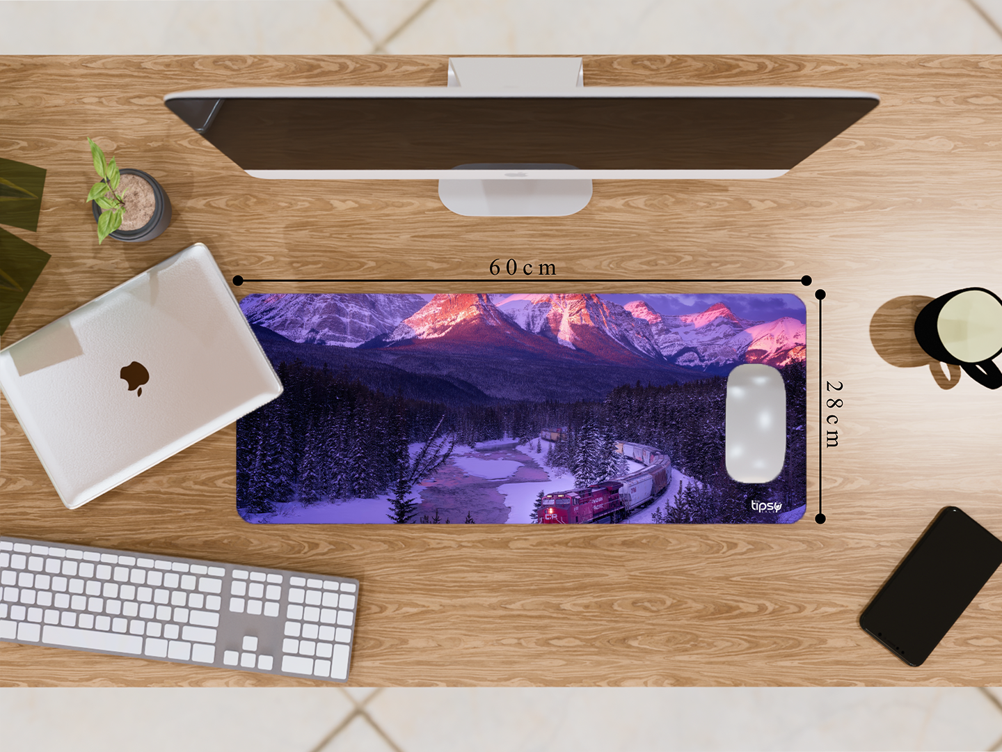 "MORANTS CURVE: SCENIC SPOT" Gaming Mousepad- Elevate Your Gaming Experience