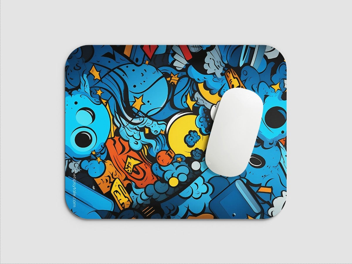 "ABSTRACT ART" Mousepad Enhance Your Workspace with Style