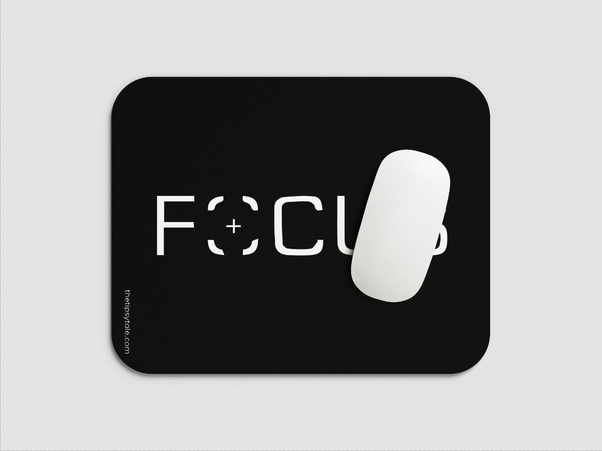 "FOCUS" Mousepad Enhance Your Workspace with Style