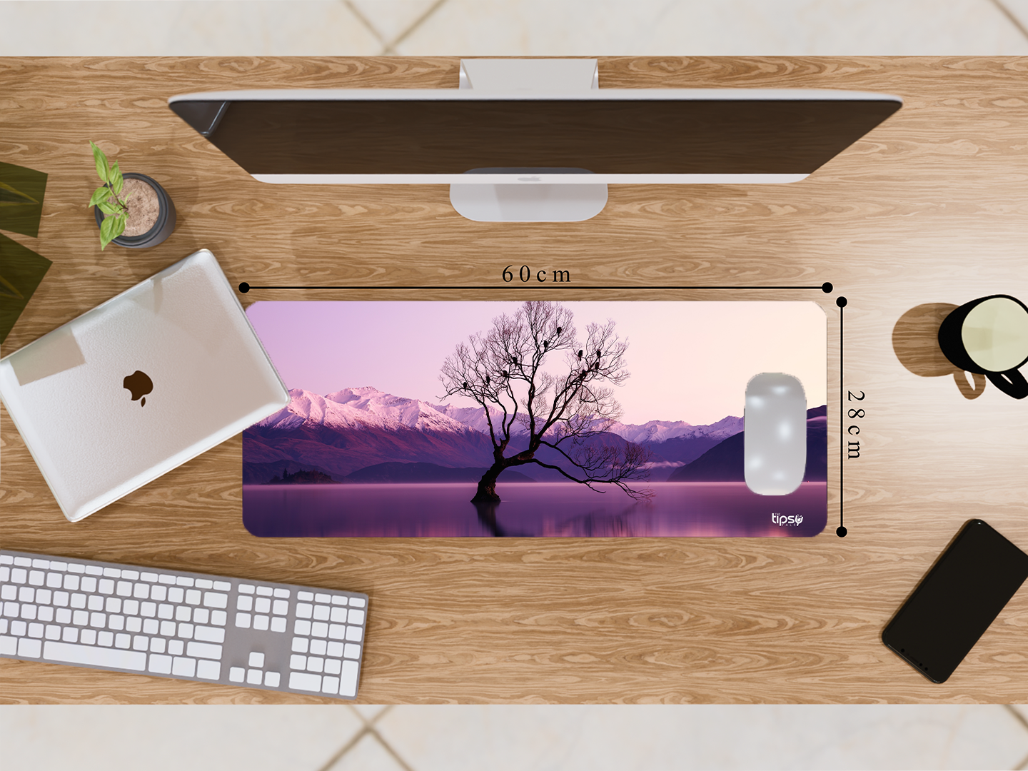 "BIRDS WHISPER- NATURE THEME" Gaming Mousepad- Elevate Your Gaming Experience