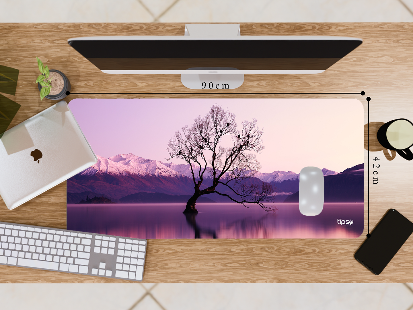 "BIRDS WHISPER- NATURE THEME" Gaming Mousepad- Elevate Your Gaming Experience