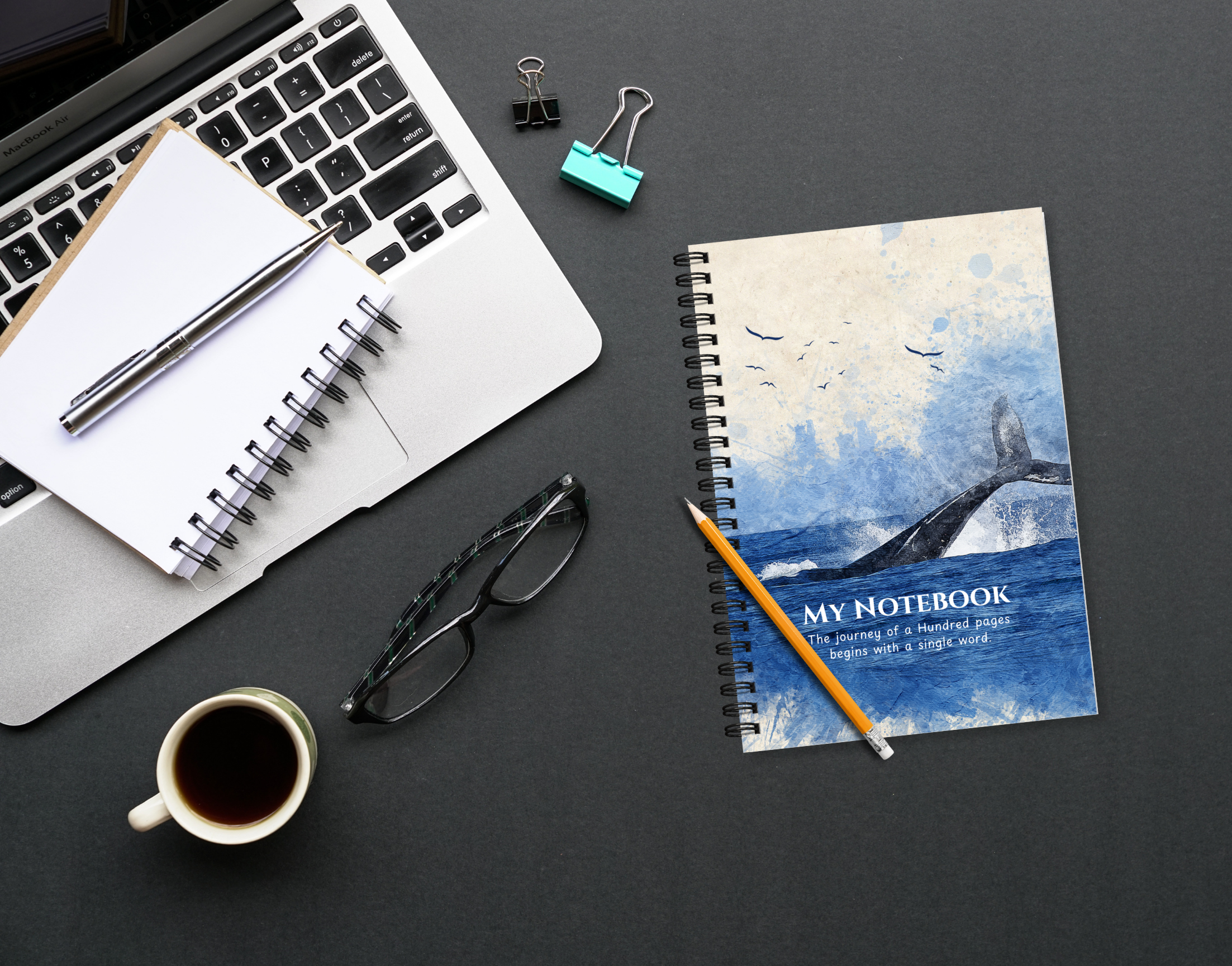 "MY NOTEBOOK" Elegant & Inspiring Diary for Daily Reflection