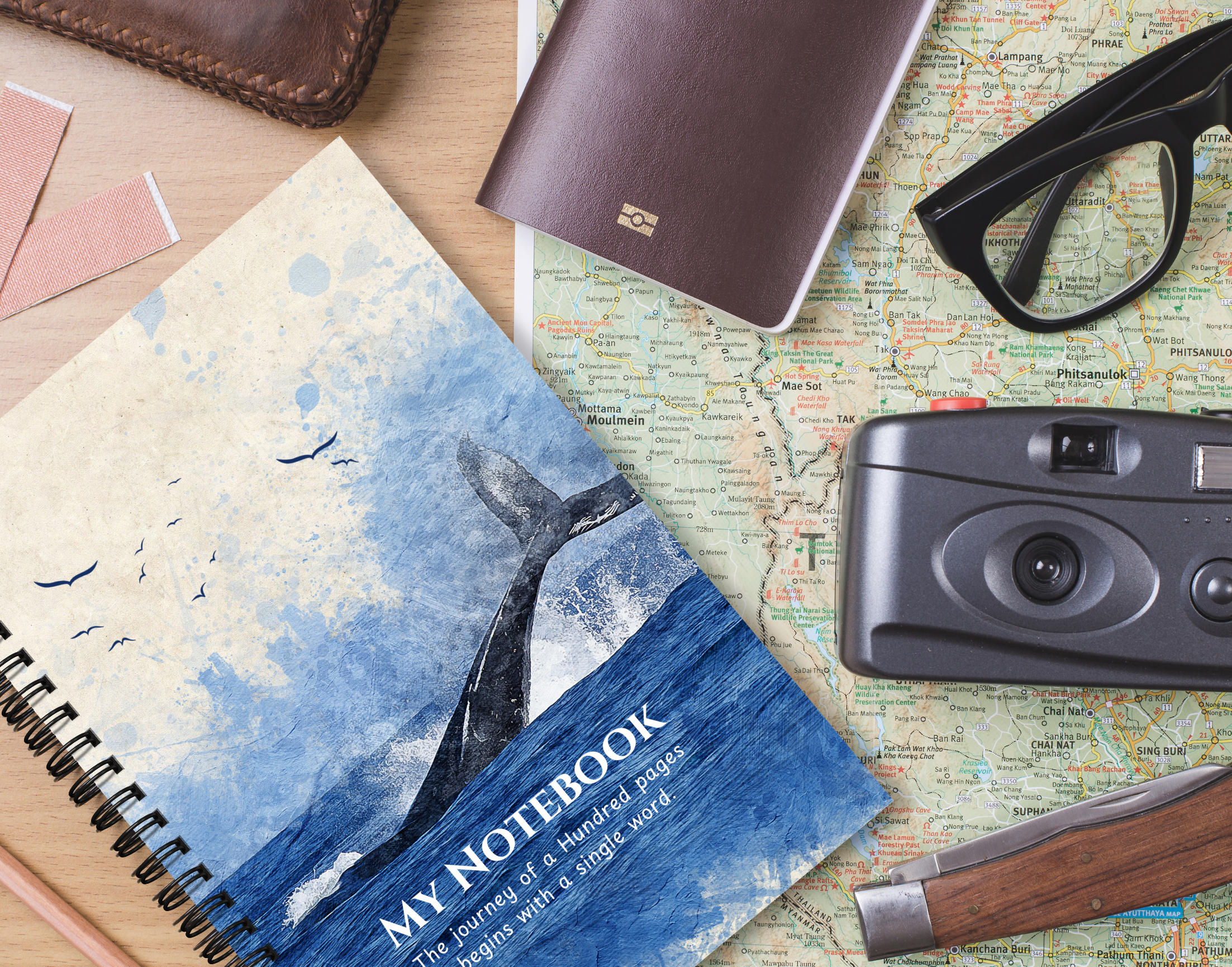 "MY NOTEBOOK" Elegant & Inspiring Diary for Daily Reflection