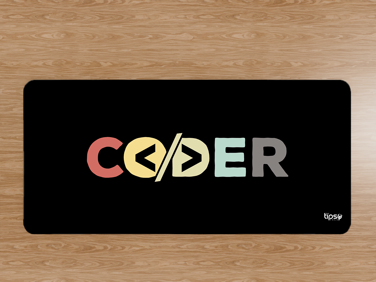 "CODER: IT PERSON" Gaming Mousepad- Elevate Your Gaming Experience