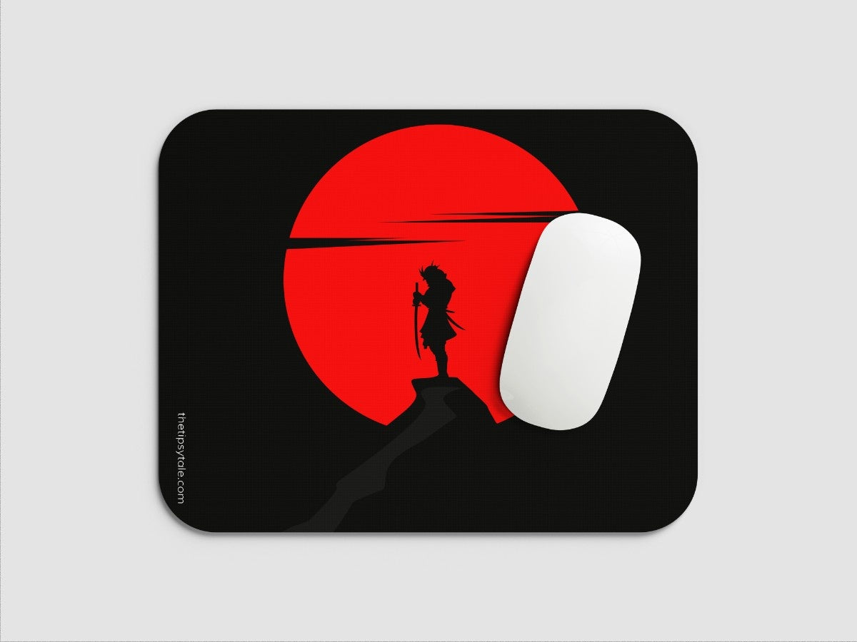"SAMURAI-KATANA-WARRIOR" Mousepad Enhance Your Workspace with Style