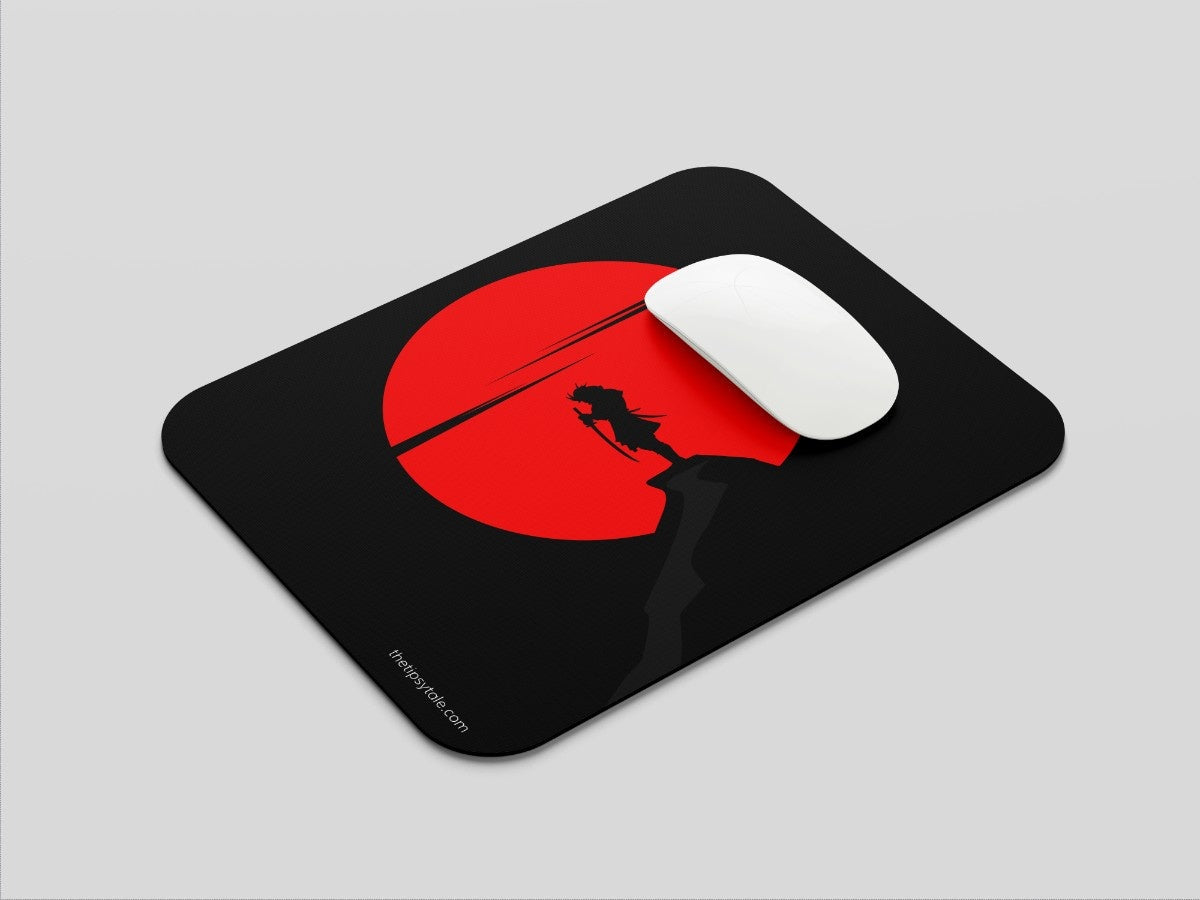 "SAMURAI-KATANA-WARRIOR" Mousepad Enhance Your Workspace with Style