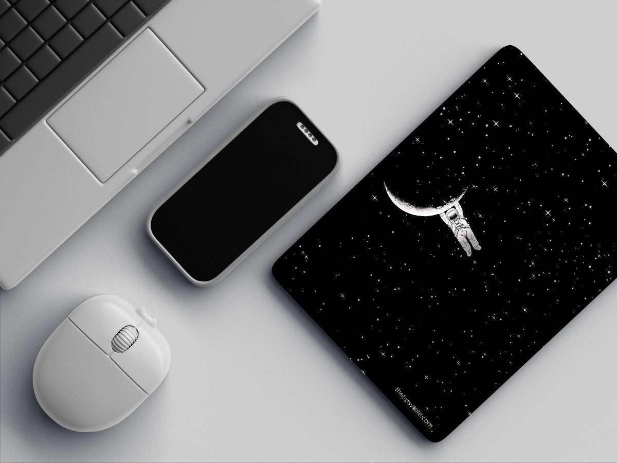 "Space Hang" Mousepad Enhance Your Workspace with Style