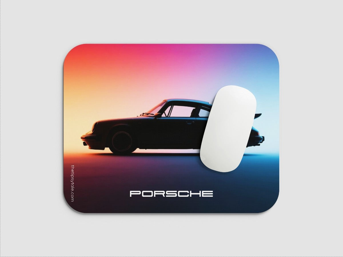 "Porsche Horizon" Mousepad Enhance Your Workspace with Style