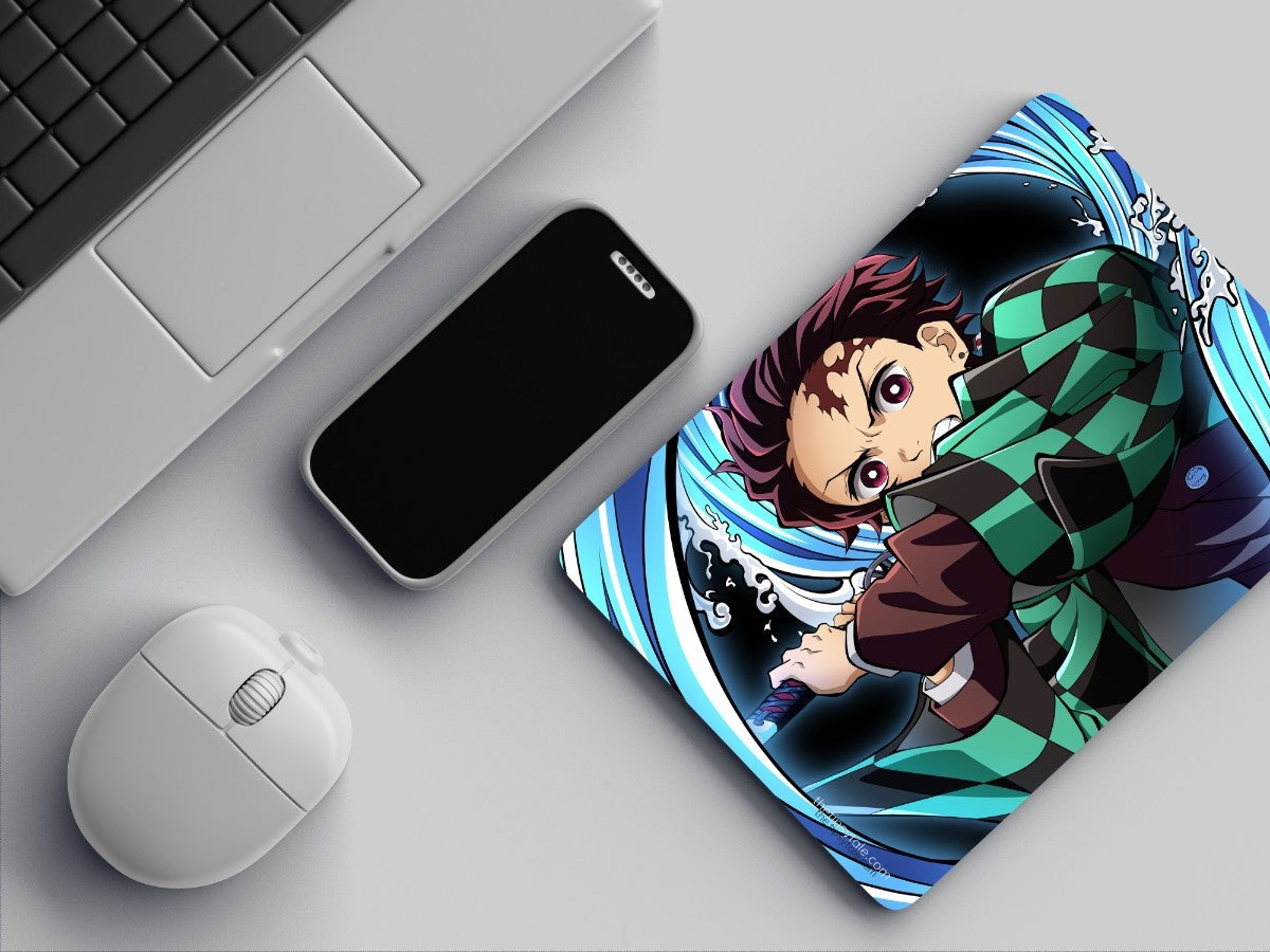"Water Breathing " Mousepad Enhance Your Workspace with Style
