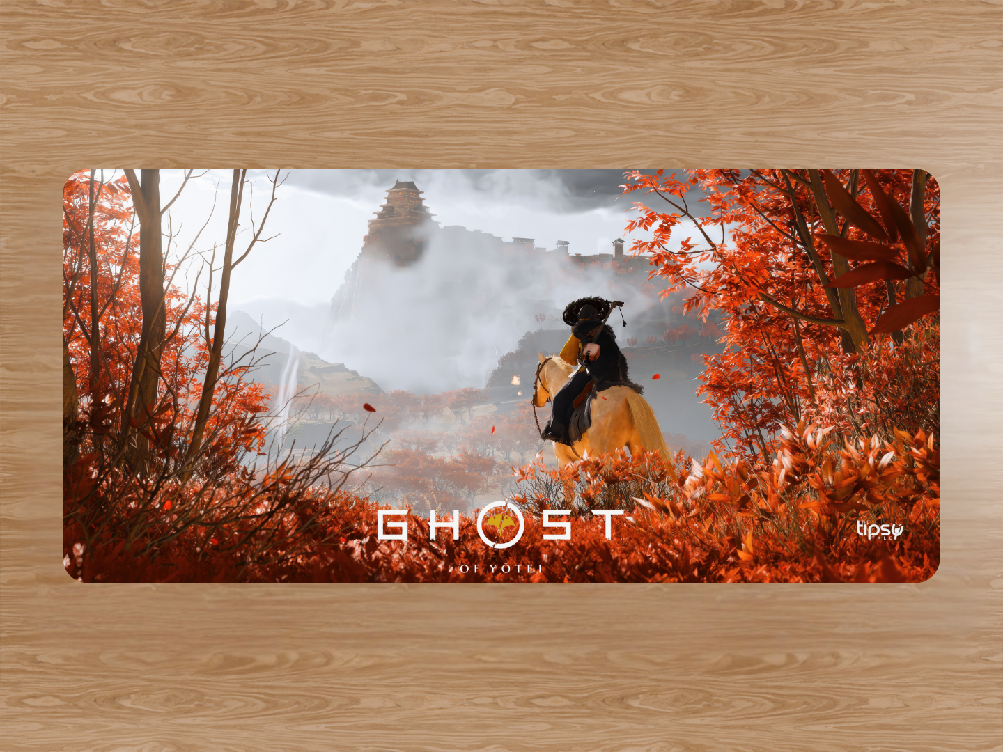 "GHOST OF YOTEI" Gaming Mousepad Elevate Your Gaming Experience