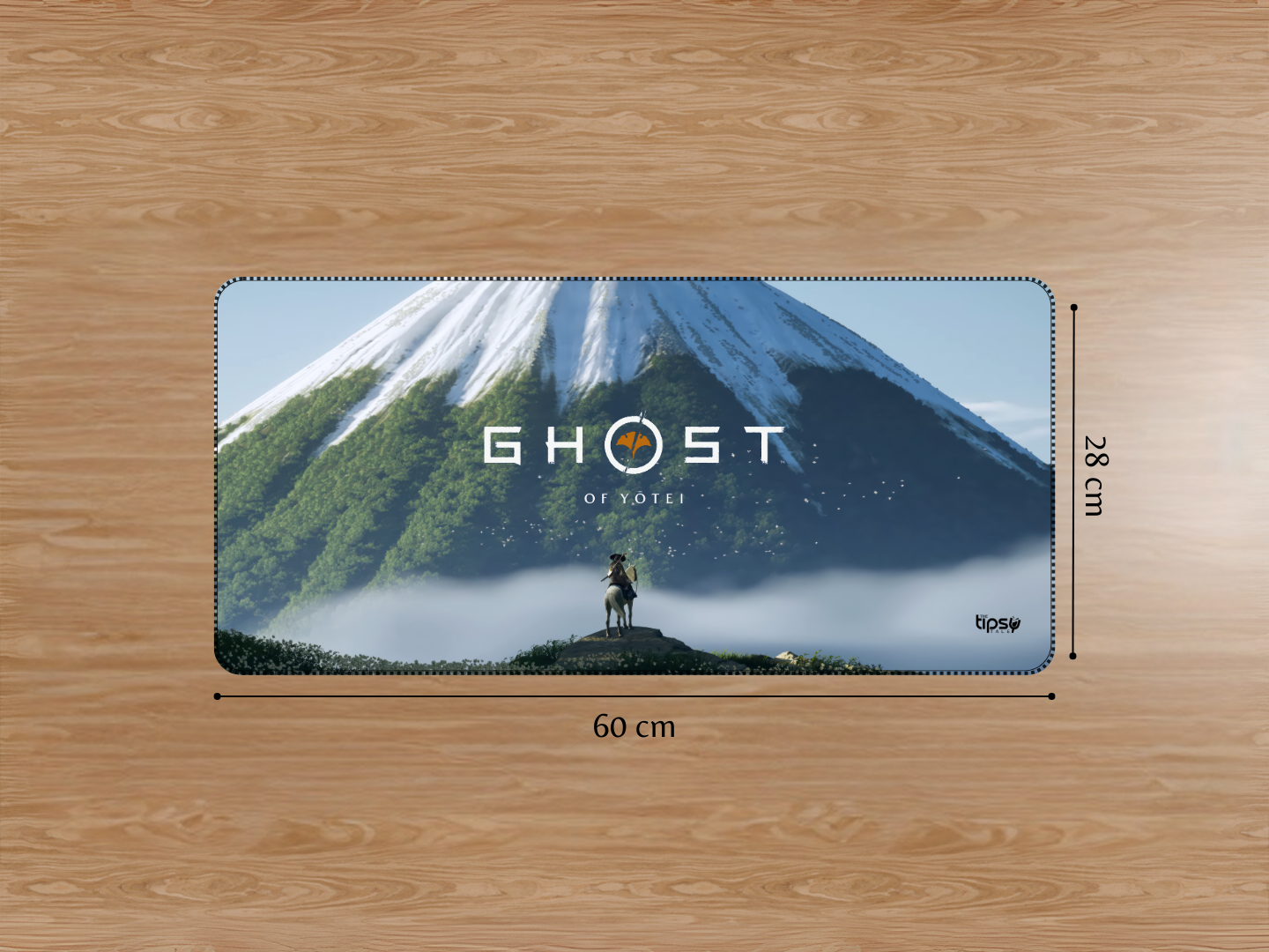"GHOST OF YOTEI - PC GAME" Gaming Mousepad Elevate Your Gaming Experience