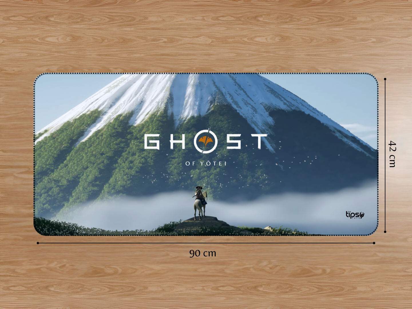 "GHOST OF YOTEI - PC GAME" Gaming Mousepad Elevate Your Gaming Experience