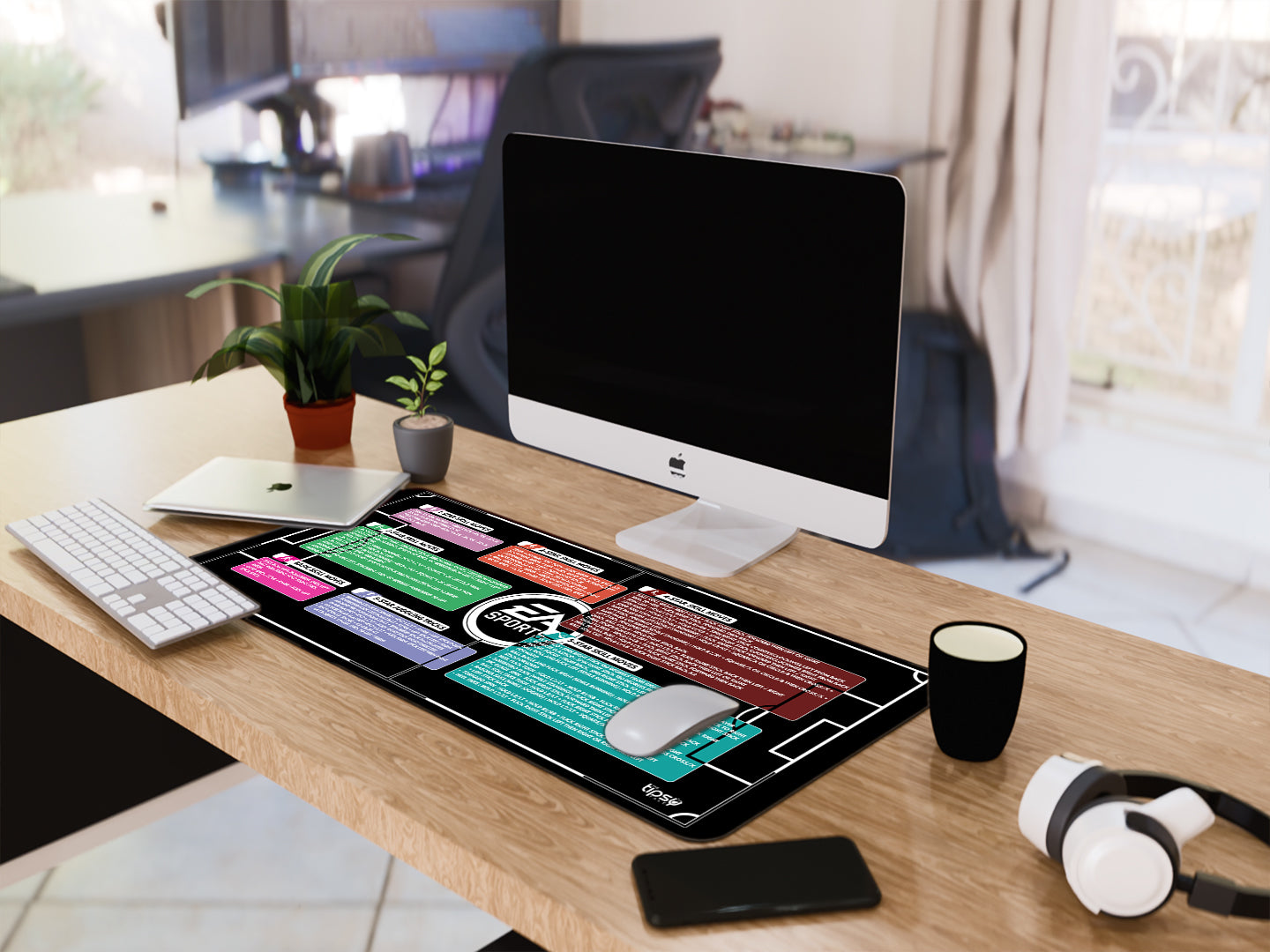 "GAMING MADE EASY" Gaming Mousepad Elevate Your Gaming Experience