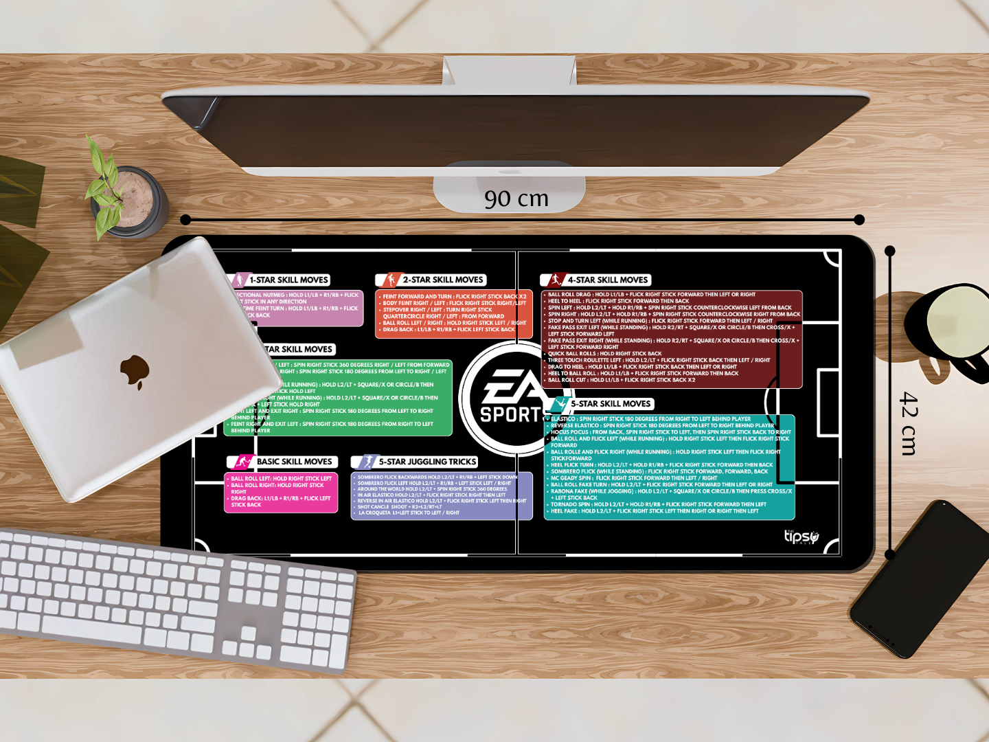 "GAMING MADE EASY" Gaming Mousepad Elevate Your Gaming Experience